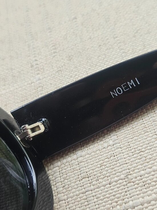 Vintage NOEMI Women Sunglasses Black Eyewaer Shedes Made in France main image 6